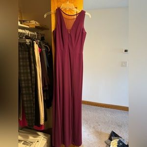 Nightway Long purple Formal Gown, Size: 6